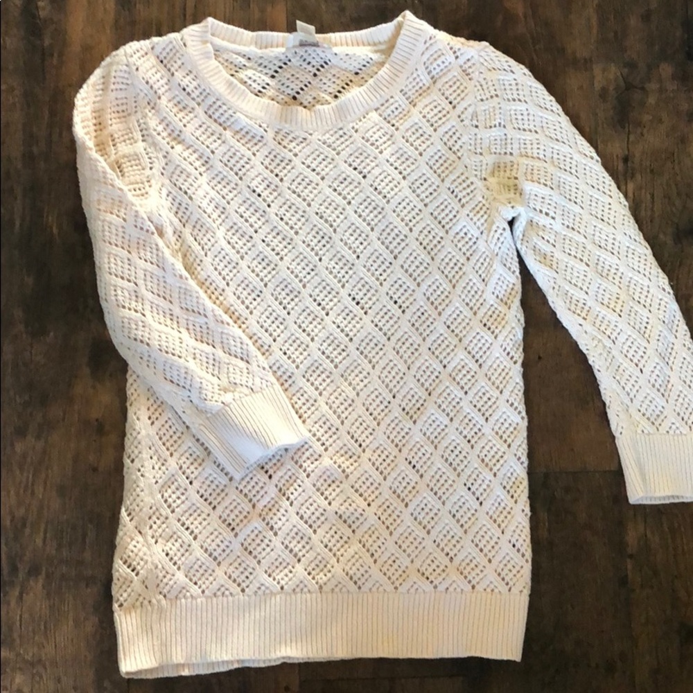 Cream Loft Sweater